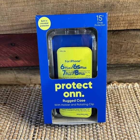Protect Onn. Clear IPhone‎ 6+/7+/8+ Case - Picture 1 of 5
